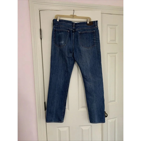 J. Crew The Sutton‎ Jeans Mens 35x32 Blue Denim 100% Cotton Straight Clas… - Picture 4 of 6